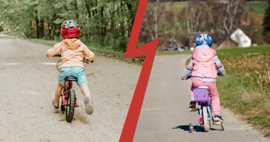 comparatif entre draisienne et vélo à petites roues