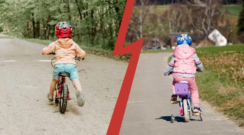 comparatif entre draisienne et vélo à petites roues